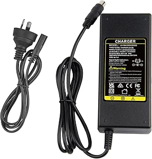 84W M365 Charger for Xiaomi Mijia Bird Lime Segway Ninebot ES1 ES2 ES Scooter, Lithium Battery Charger Output 42V 2A