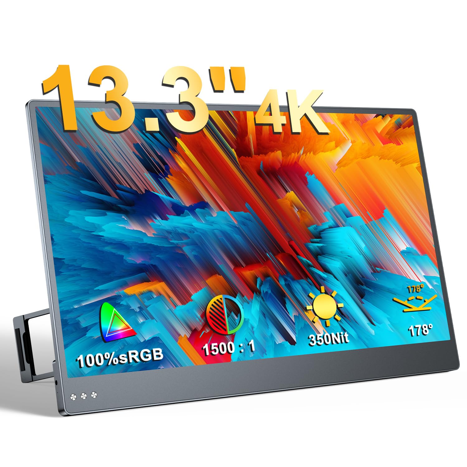 Amazon.co.jp: モバイルモニター EVICIV 13.3インチ 4Kモバイル 