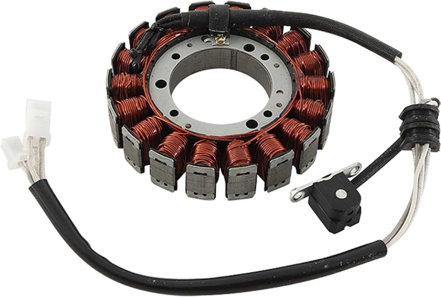 Motorcycle Stator Coil 340-58039-001 Compatible with/Replacement for Yamaha V-Star 1100 Custom XVS1100 99-03 717835