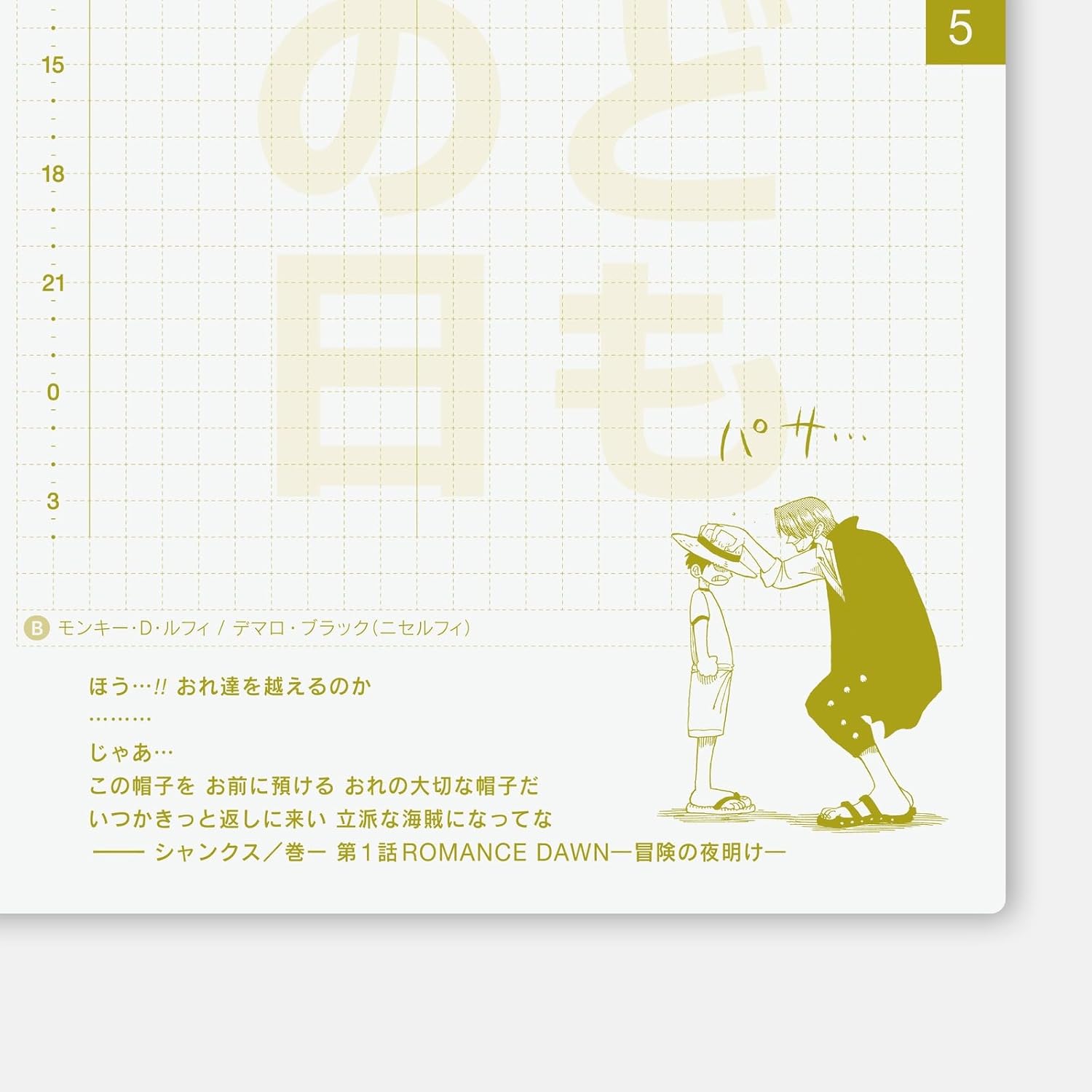 Hobonichi Techo 2026 Original Book – A6, Japanese, Daily, One Piece Edition, Jan Start, Mon Start, Planner