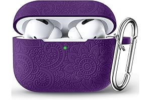 Odbeai for AirPods Pro Case/AirPods Pro 2nd Generation Case, Boho Flower Engraved...