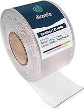 diconfa Bande de PVC Transparent 50 mm 5 cm de Large - 0,05 à 10m de Long - 1 à 5mm d'épaisseur ==> 50 x 400 x 2mm (5 x 40cm) - Bande de Caoutchouc PVC Souple Rideau de Bandes au mètre