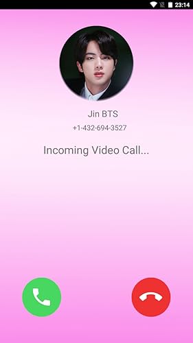 Lovely SeokJin Fake Video Call