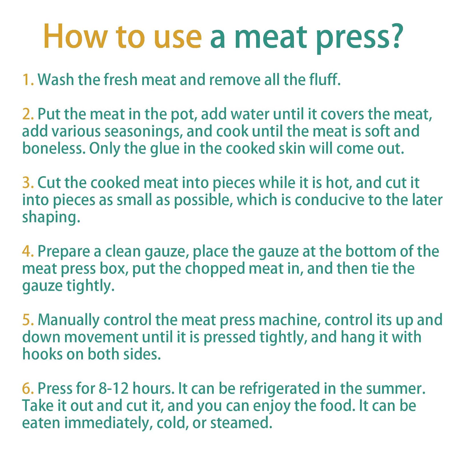 Pressa per carne, in acciaio inox, per panini fatti in casa, utensile da cucina versatile per ristoranti e cucina casalinga