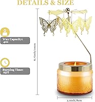 Vista 68 de Vela de madera de teca y caoba, velas masculinas para hombres, regalos para hombres, vela de soja para el hogar, velas perfumadas para el hogar