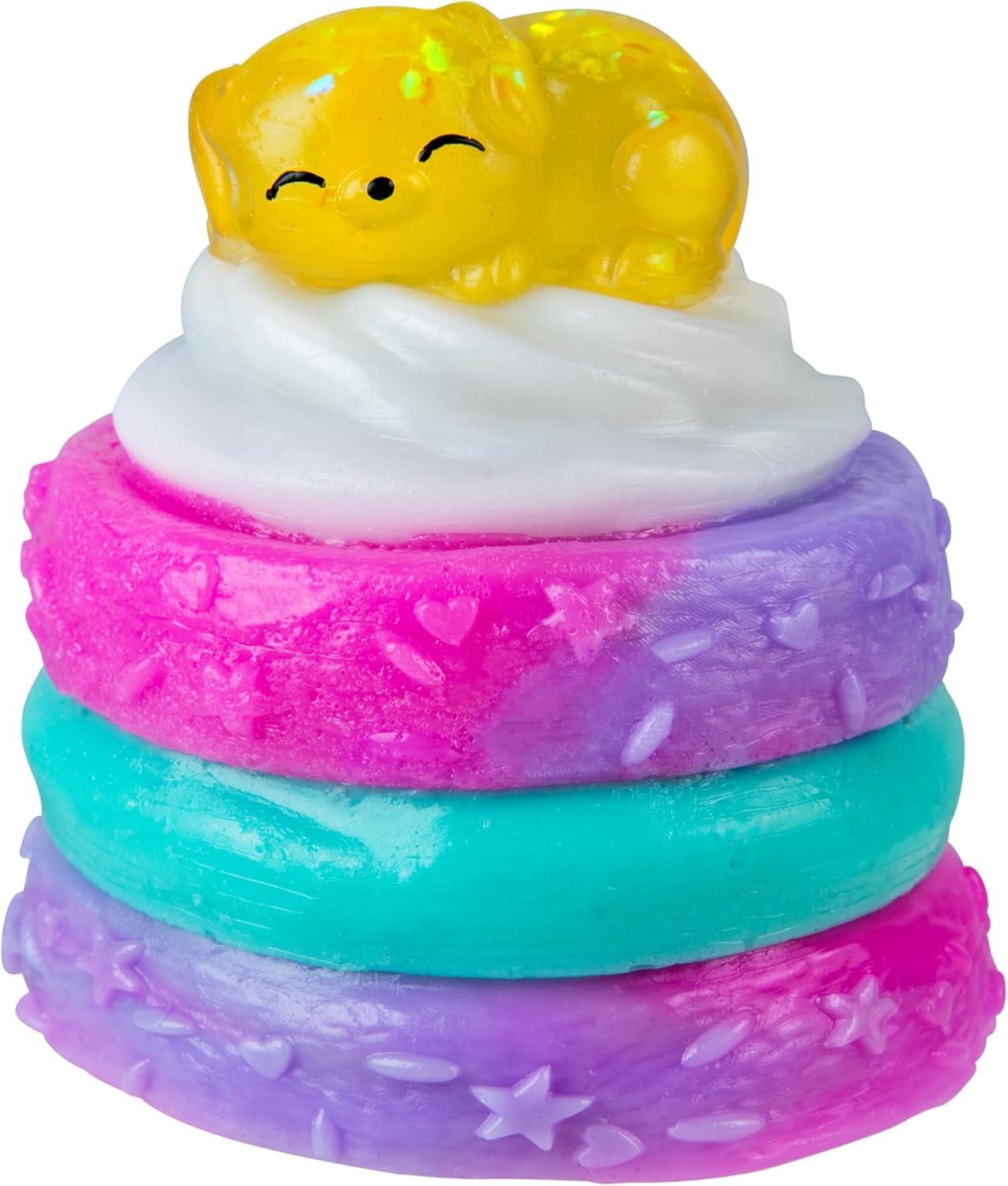 ORB Tabalicious Sweetsies Big TABA Squishy Dog Cake Toy - Soft, Sticky Animal Dessert Play Food TABA Squishies - Great for Stress Relief - Fun Kawaii Sensory, Fidget Squishy Toys for Kids and Adults