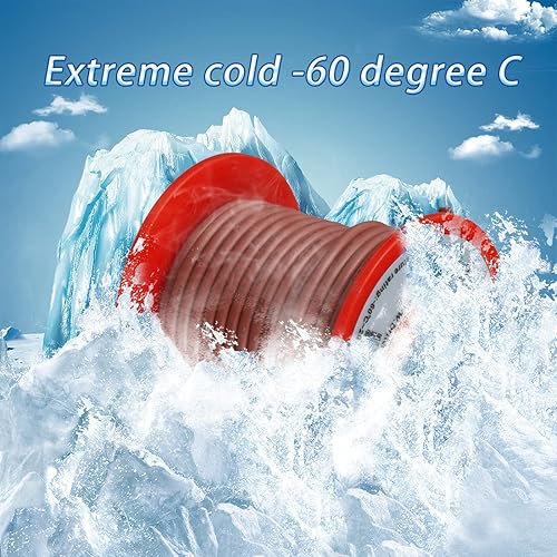 Vista 47 de Bntechgo 18 alambres de silicona suave y flexible, silicona resistente a altas temperaturas, altamente eficiente 18 AWG calibre, 150 hilos