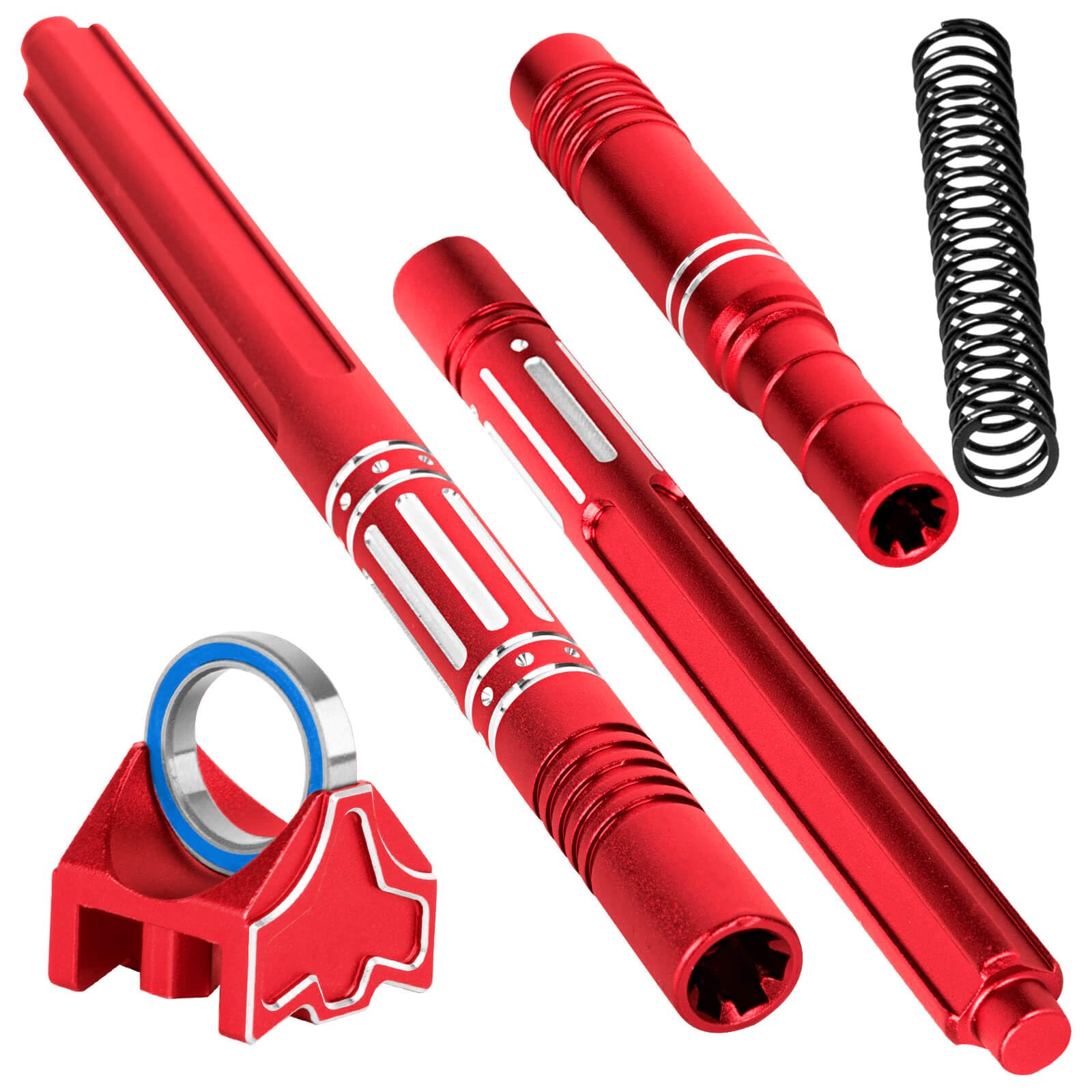 BRCatWPark Center Driveshaft Axles & High Speed Support Set Upgrades Part for 1/10 Big Rock/Granite/Senton 3S & Mega550,1/8 Typhon/Infraction 3S &