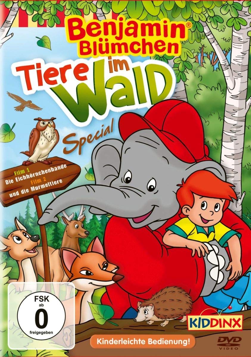 Benjamin Blümchen - Tiere im Wald: Die Eichhörnchenbande + und die Murmeltiere