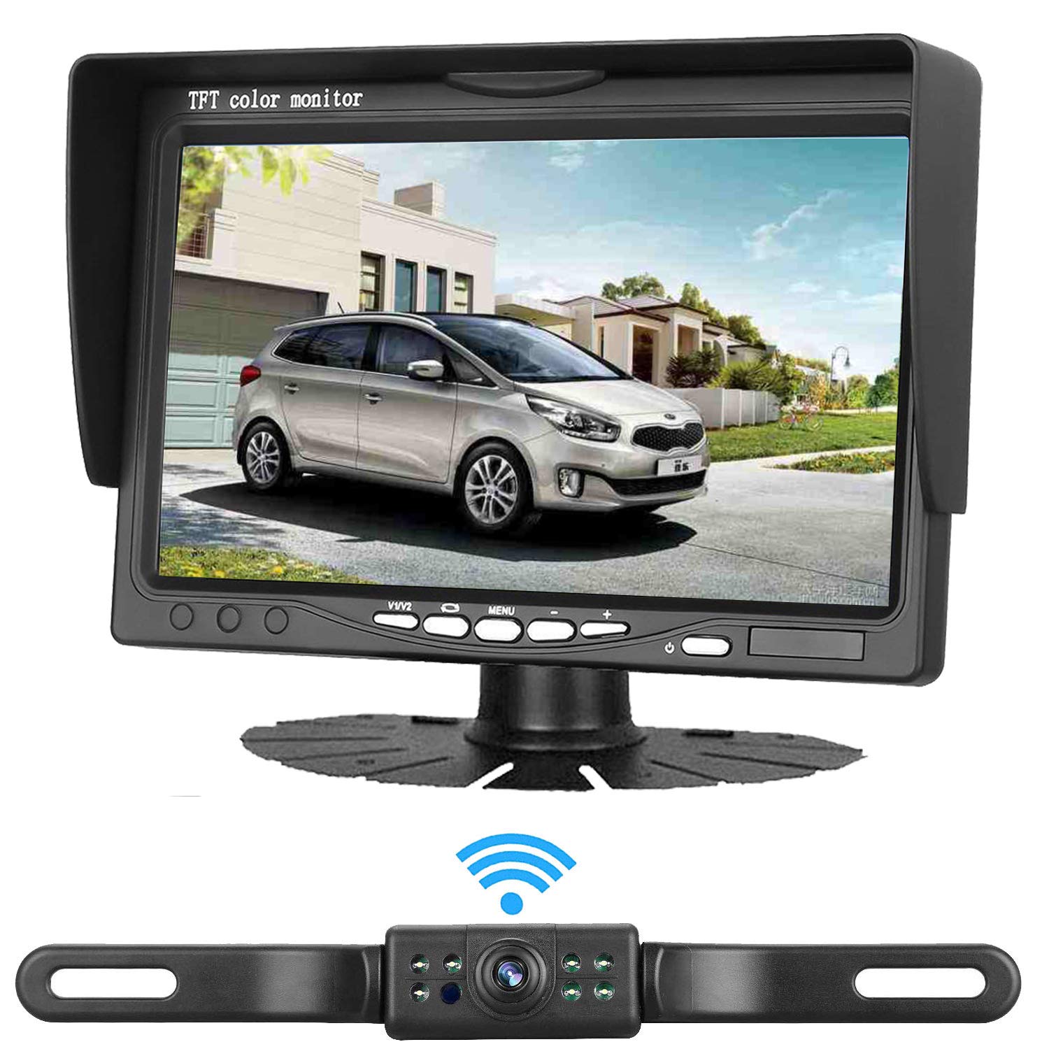 Buy iStrong Backup Camera Wireless System for Car/RV/SUV/Van with 7