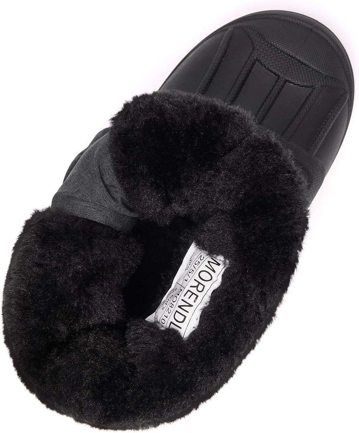 MORENDL Toddler Boy Snow Boots Kids Waterproof Insulated Winter Boots Girls Fur Warm Slip Resistant Shoes MixGrey Size 8