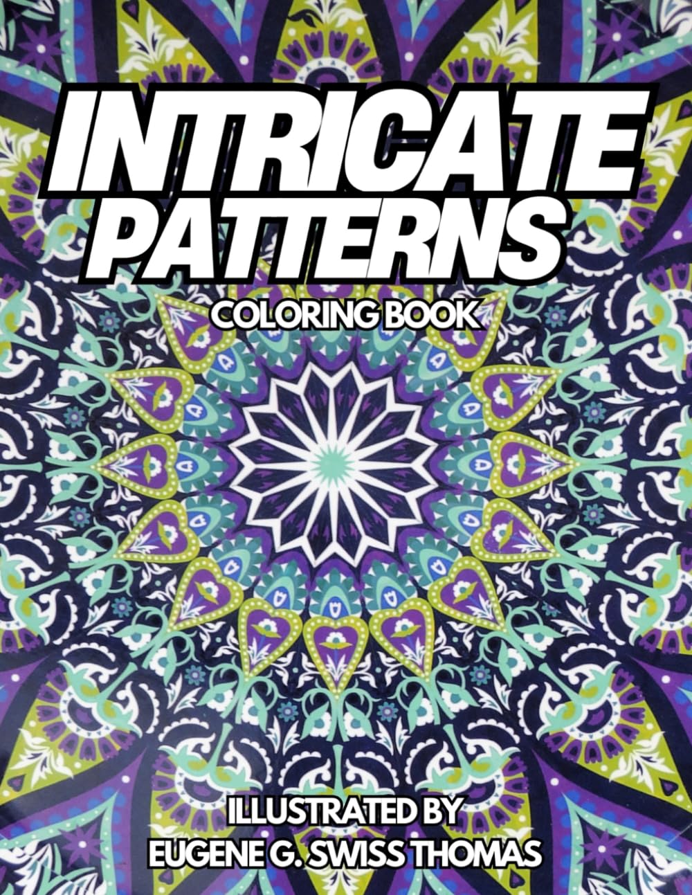 Intricate Patterns Coloring Book