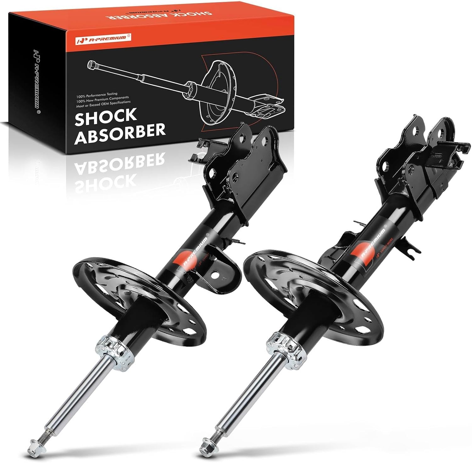 A-Premium Front Shock Absorber Strut Compatible with Nissan Murano 2015-2024, Pathfinder 2013-2020 & Infiniti QX60 2014-2020, JX35 2013, 2-PC Set