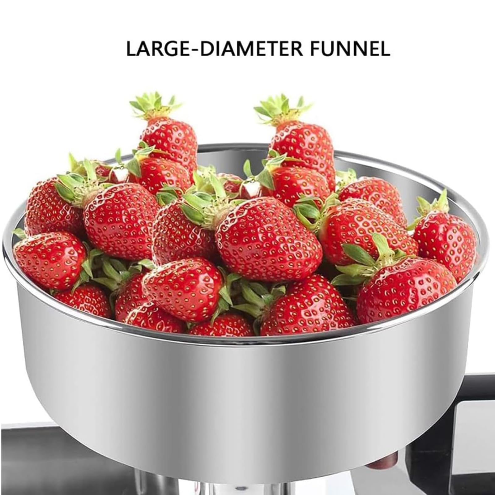 Machine à sauce tomate électrique avec moteur en cuivre pur, passoire alimentaire en acier inoxydable pour tomates faites maison, sauces aux myrtilles