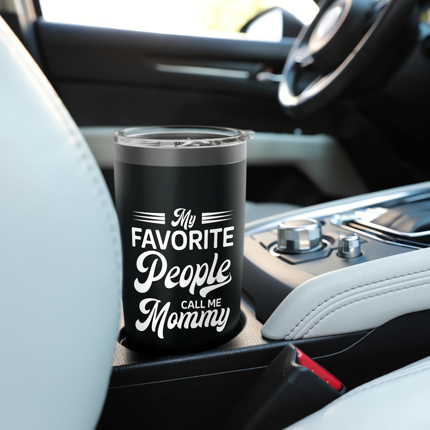 My Favorite People Call Me Mommy Stainless Steel Insulated Tumbler - Image 6