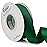 Ribbli Forest Green Double Faced Satin Ribbon,1 x Continuous 25 Yards,Use for Craft Bows Bouquet, Gift Wrapping, Wedding Decoration, Floral Arrangement