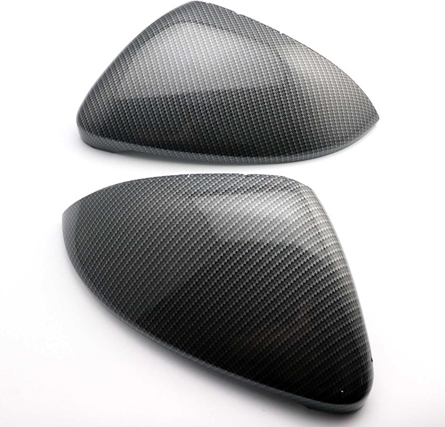 XJPGHA Wing Mirror Covers Caps for VW Golf MK7.5, Sturdy Durable Cover Housing Door Mirror Vehicle Accessory Rearview Side Covers