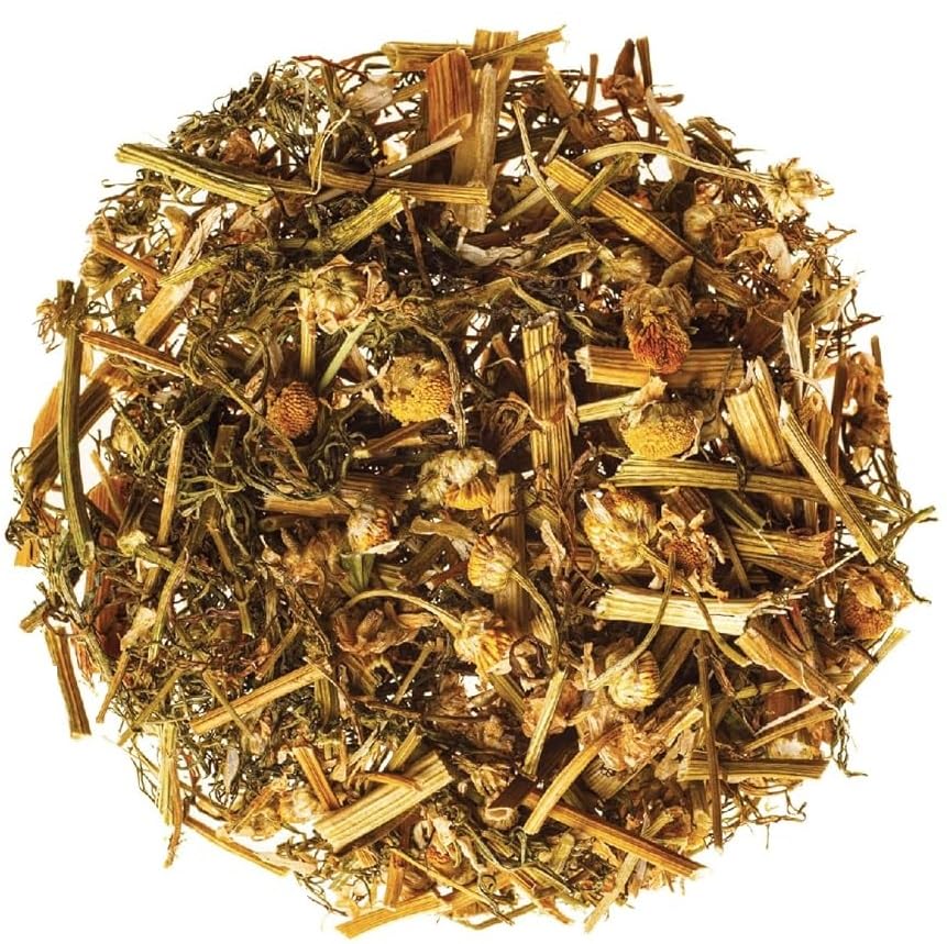 Image of 4 oz. Chamomile Tea Loose Leaf Dried Chamomile Flowers Manzanilla Tea (Matricaria Chamomilla) - 113g Camomile Flower Herb Flores De Manzanilla