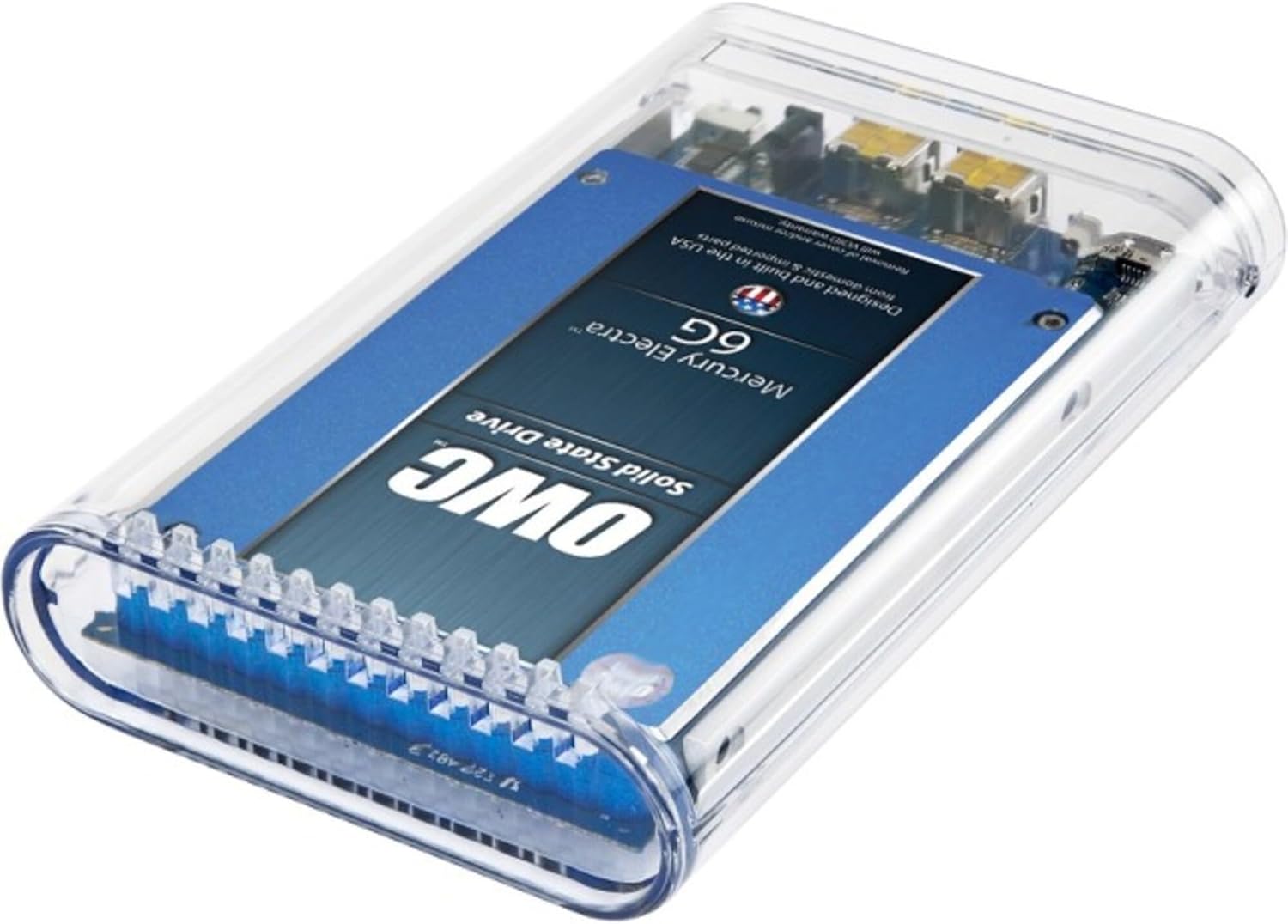 OWC 0GB Mercury On-The-Go PRO, Kit Custodia Portatile USB 3.0/2.0 ( OWCMOTGS3U3