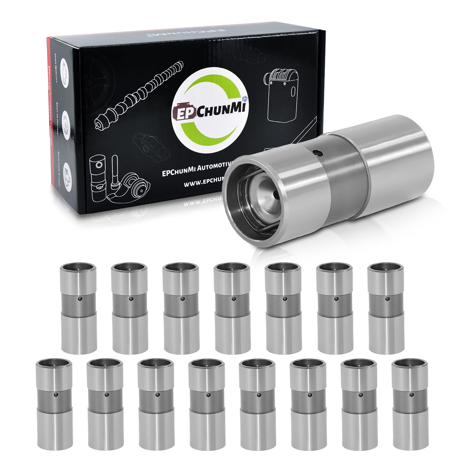Kit di punterie idrauliche per sollevatori valvole, 8 pezzi, 25343052, per Chevy BBC SBC 267 283 302 305 327 348 350 400 402 409 427 454 4.3 4.6 5.0 5.4. 5.7 6.6 7.4L Motori