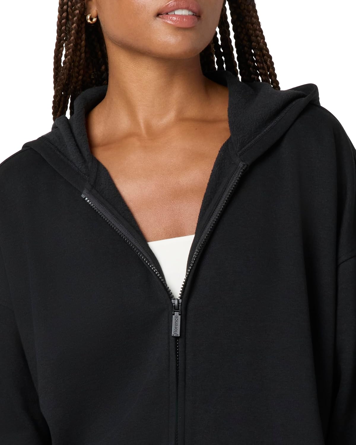 florence by mills womens Cozy Crush Oversized Zip Hoodie - Image 4