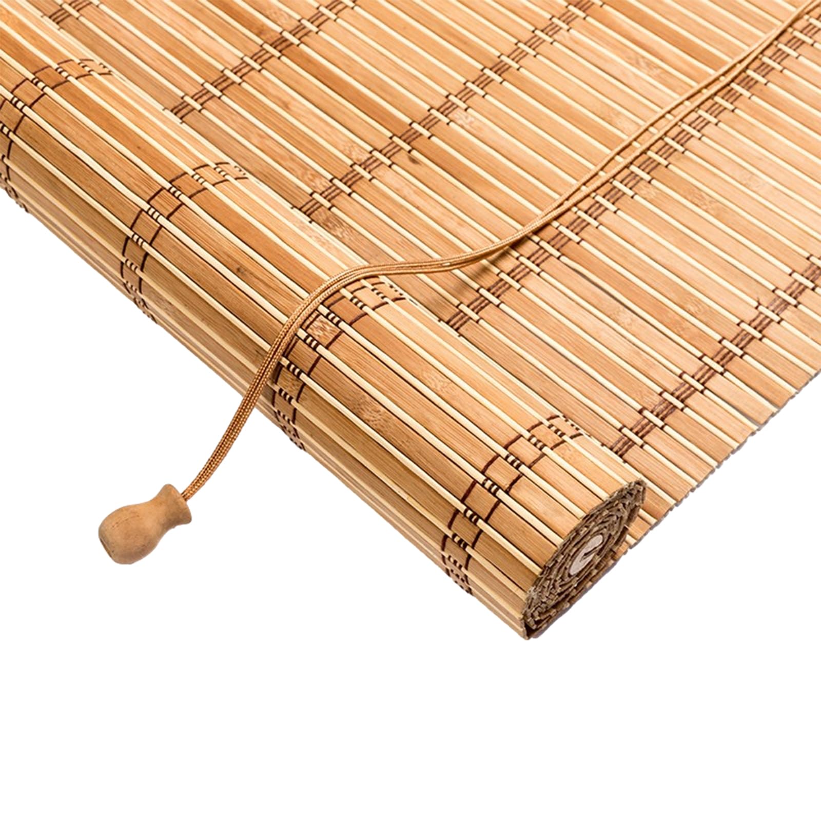 Retro bamboe rolgordijnen, vouwgordijnen, zonwering, verduisterende