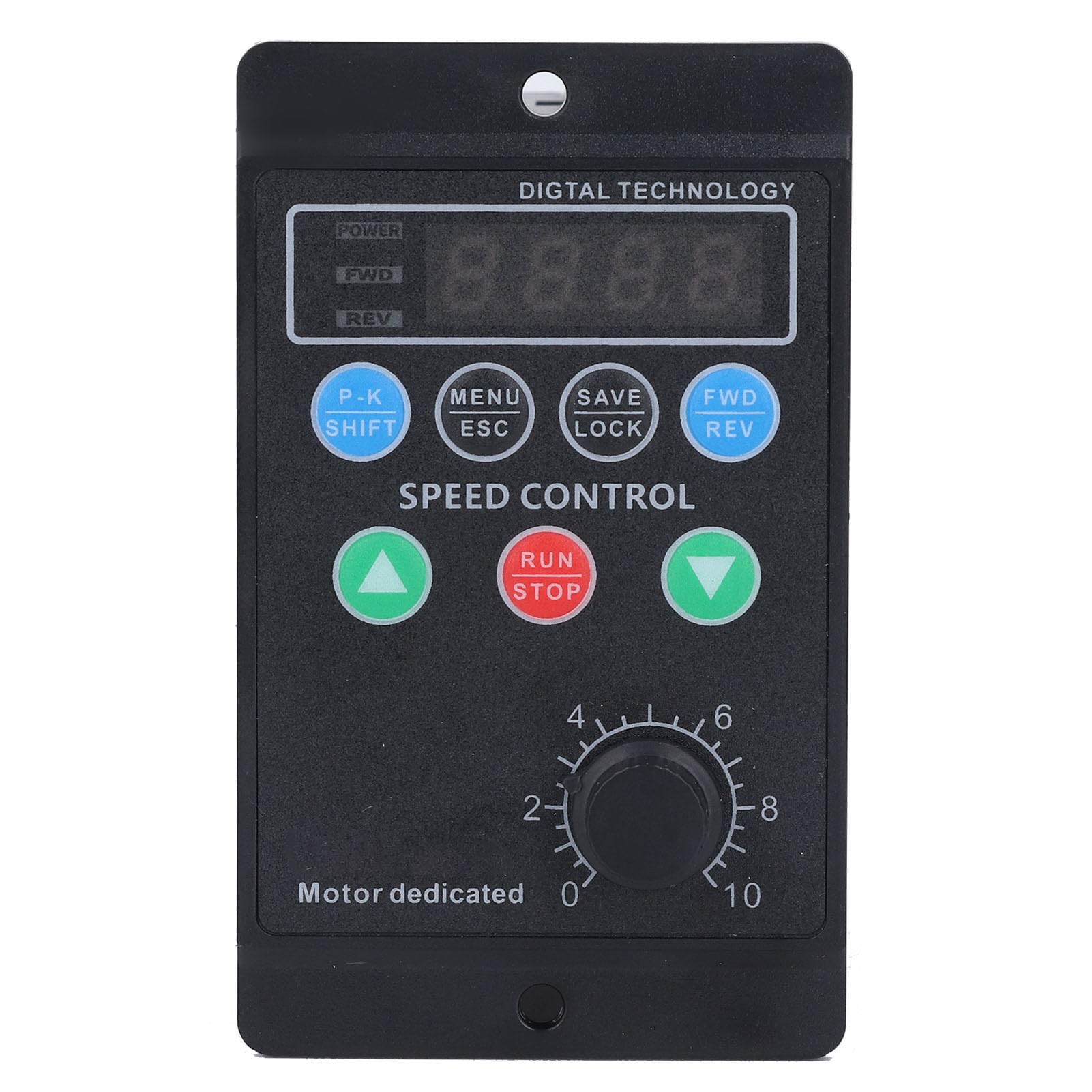 Focket Controlador de Velocidad de Motor de Frecuencia de Frecuencia Variable con Entrada de Velocidad del Motor de 1 Ph 176-264V 400W 2A para el Control del de CNC Spindle CA