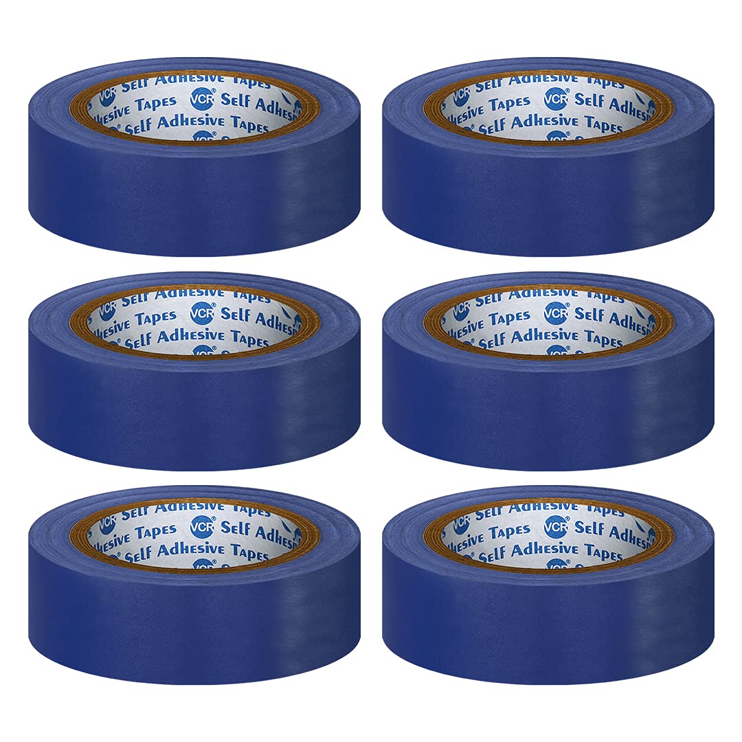 See full amazon price history chart for VCR Blue Floor Marking Tape - 18 Meters in Length 24mm / 01" Width - 24 Rolls Per Pack - Waterproof Social Distancing lane Marking Tape for Safety, Hazard and Caution Warnings VCR Blue Floor Marking Tape - 18 Meters in Length 24mm / 01" Width - 24 Rolls Per Pack - Waterproof Social Distancing lane Marking Tape for Safety, Hazard and Caution Warnings (B07RWXVLWX) Amazon Price History, Amazon Price Tracker