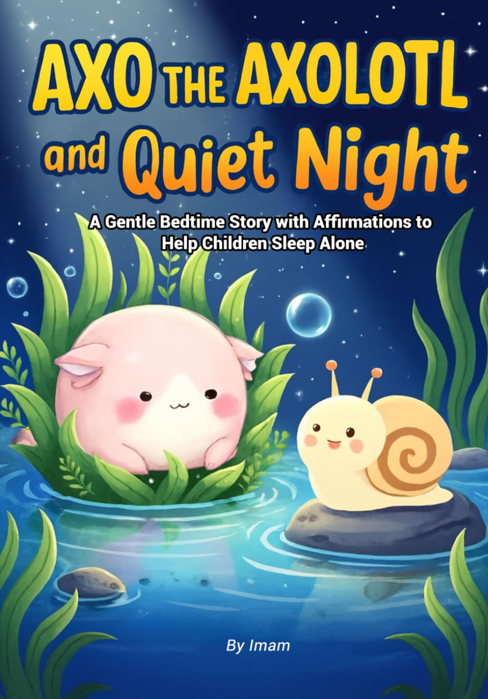 Axo the Axolotl and the Quiet Night: A Gentle Bedtime Story with Affirmations to Help Children Sleep Alone