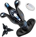 BEISAR Prostate Massager Anal Sex Toys for Men Vibrating 9 Modes with 9 Tension Shock Flapping Thrusting Vibrating