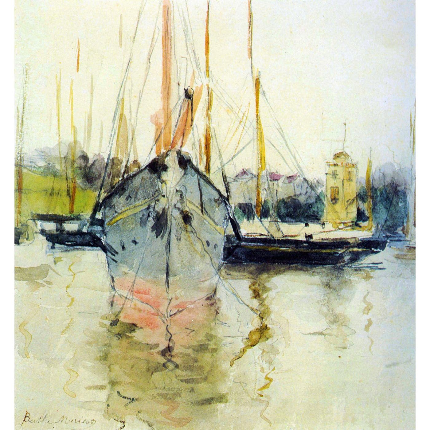 Toile Morisot de qualité musée pour décoration raffinée - 2