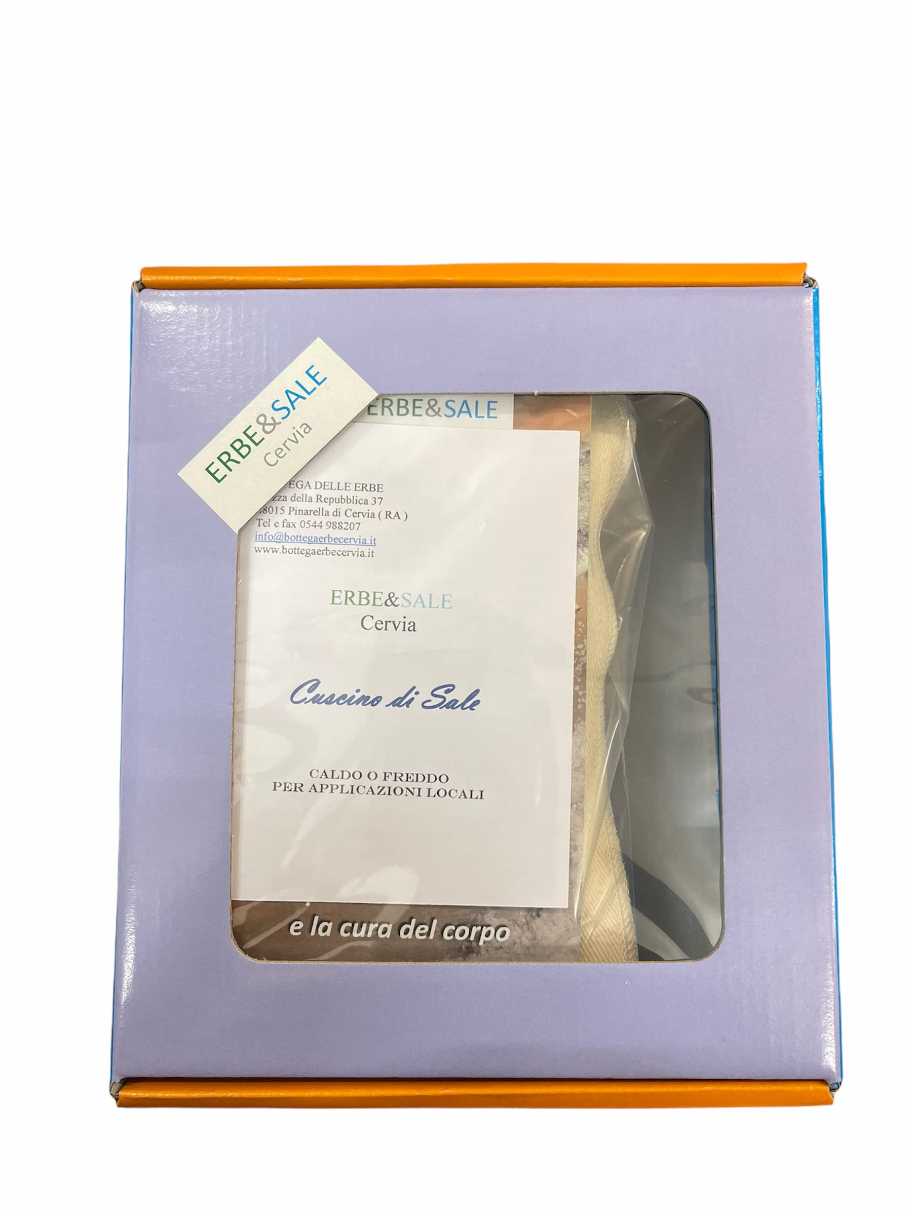 Amarcord Erbe&Sale Cervia Cuscino di Sale caldo o freddo per applicazioni locali