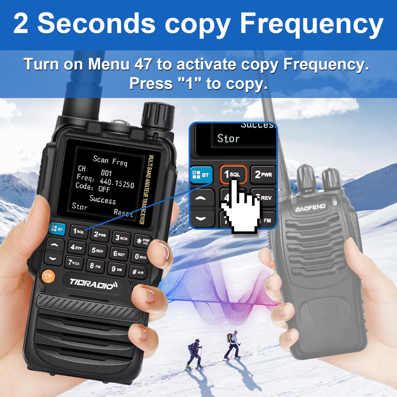 TIDRADIO-H3 広帯域受信機　エアバンド　盗聴器 TIDRADIO-H3 広帯域受信機 エアバンド 盗聴器 TIDRADIO H3