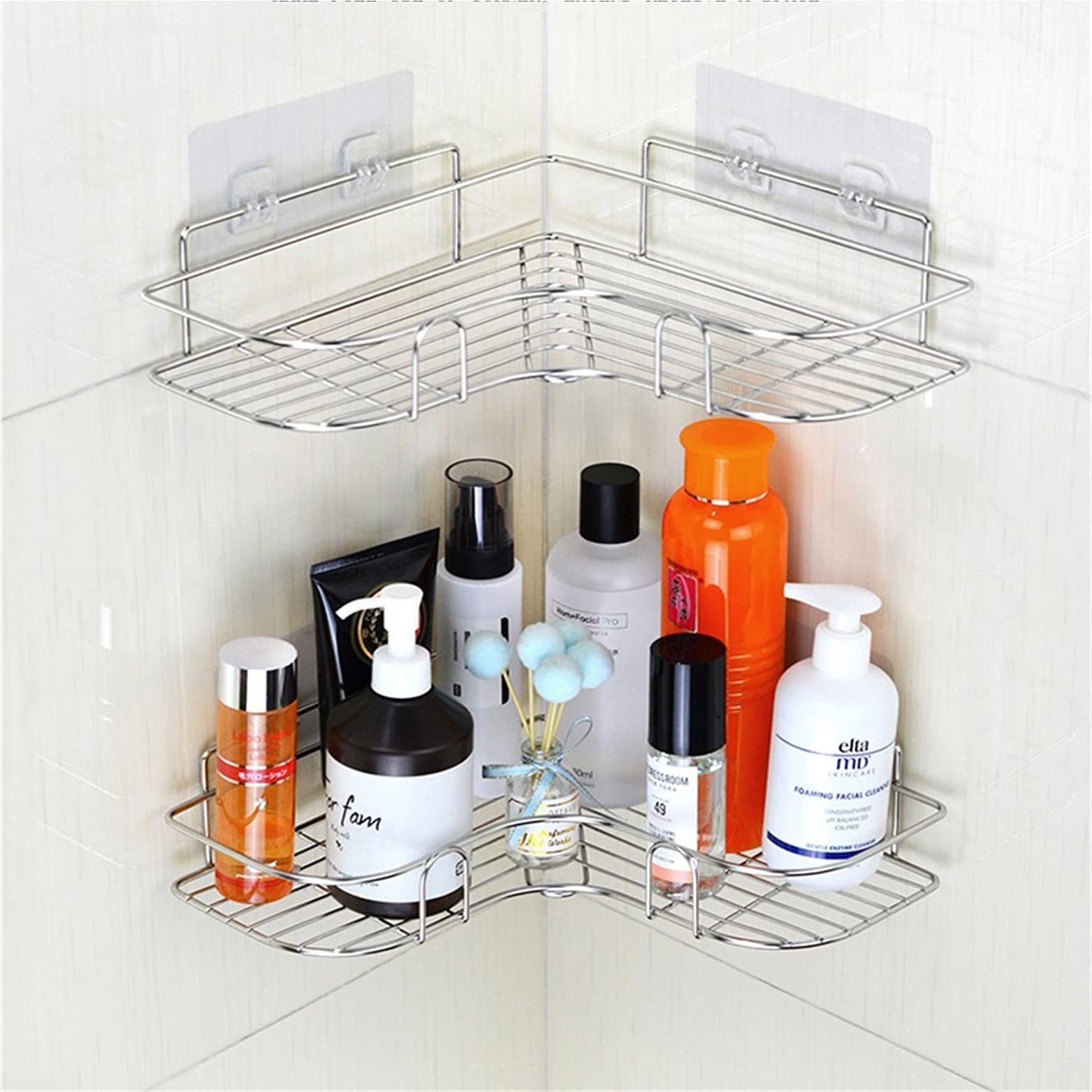 Buy SLEEC 2 Pack Stainless Steel Shower Organiser, Shower Self
