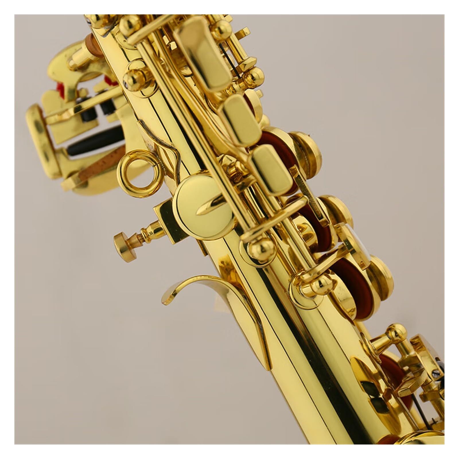 Saksofon sopranowy Es dur prosty instrument dęty blaszany Instrument saksofonowy