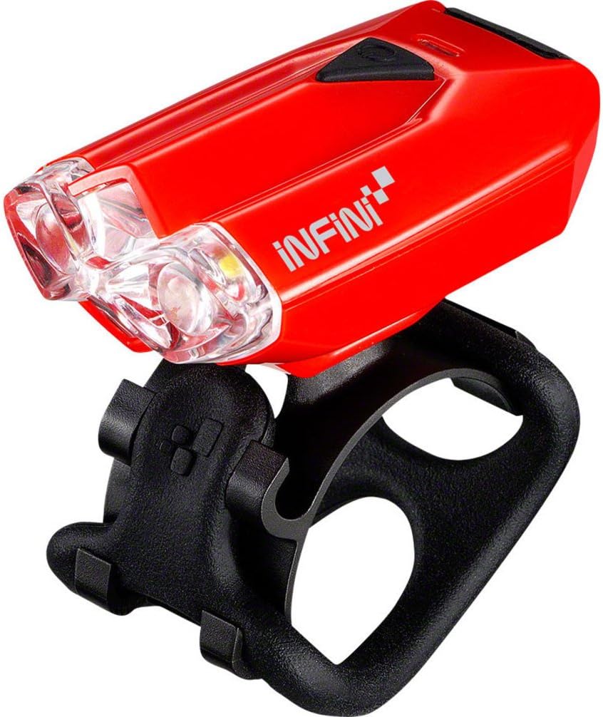 Infini Lava USB Rechargeable Headlight: Red