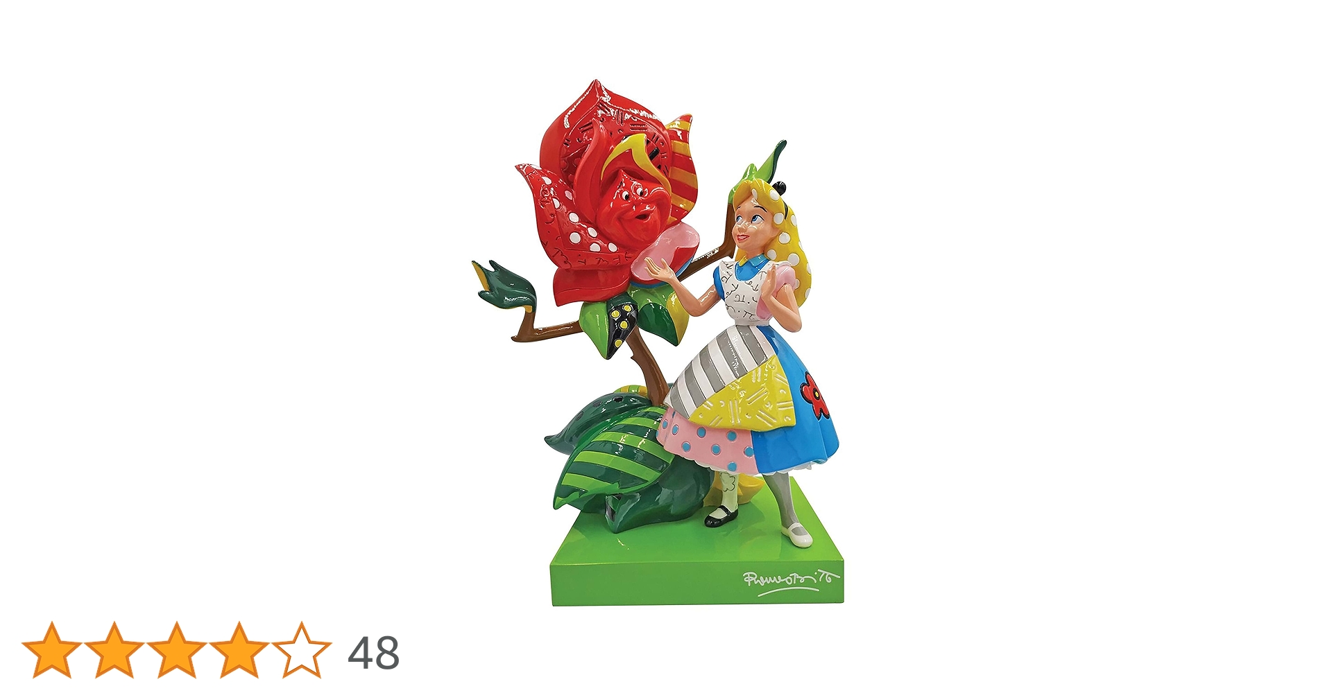 Amazon.co.jp: Enesco ディズニー ロメロ・ブリット 不思議の国の