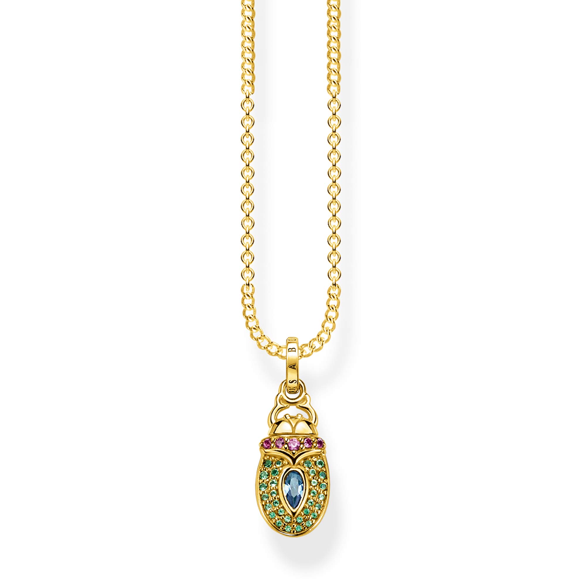Thomas Sabo Damen-Ketten mit Anhänger & Anhänger 925 Sterlingsilber KE1895-973-7-L45v