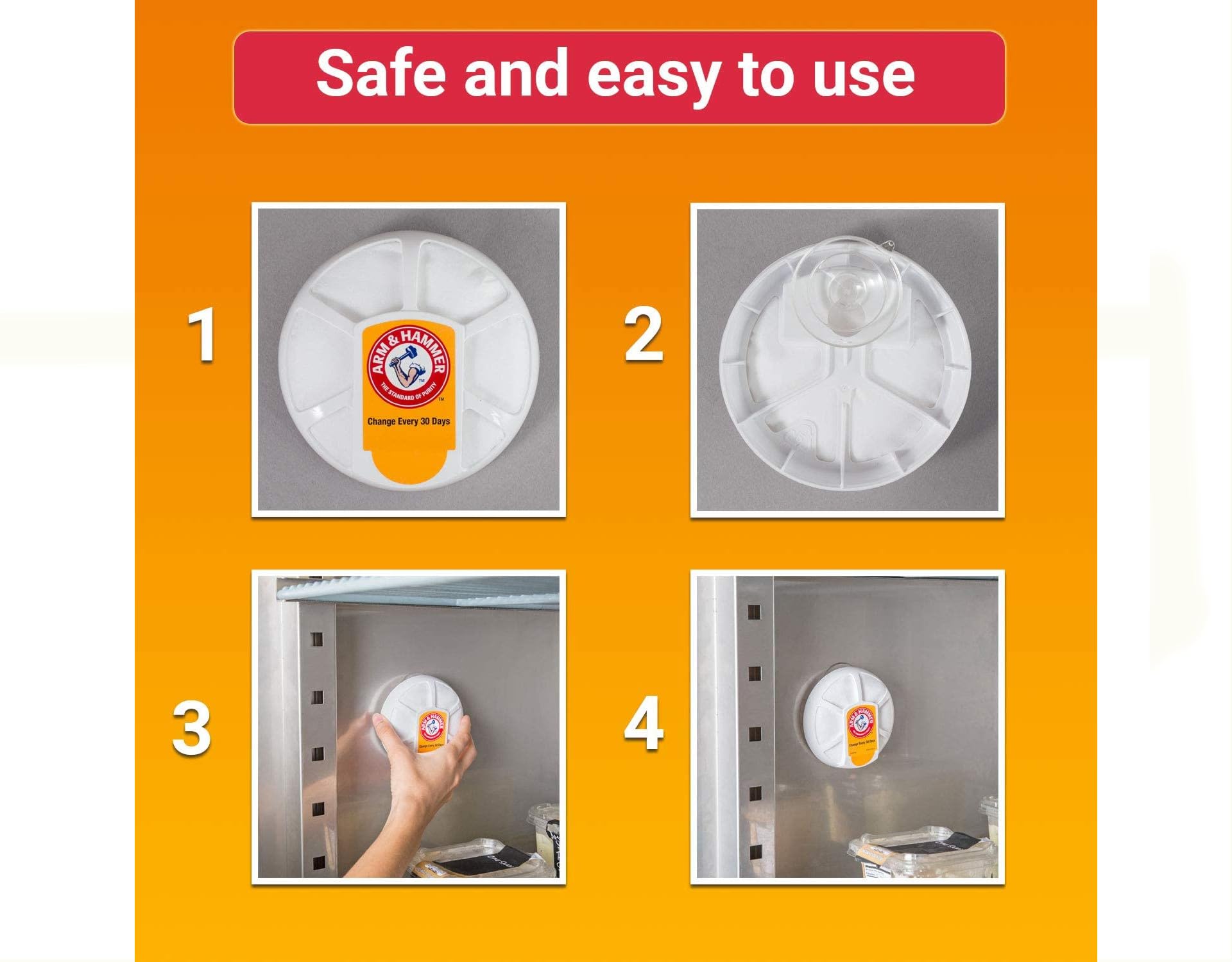 Arm & Hammer Fridge Baking Soda - Freshness -3 Arm & Hammer Fridge Baking Soda - Freshness -3
