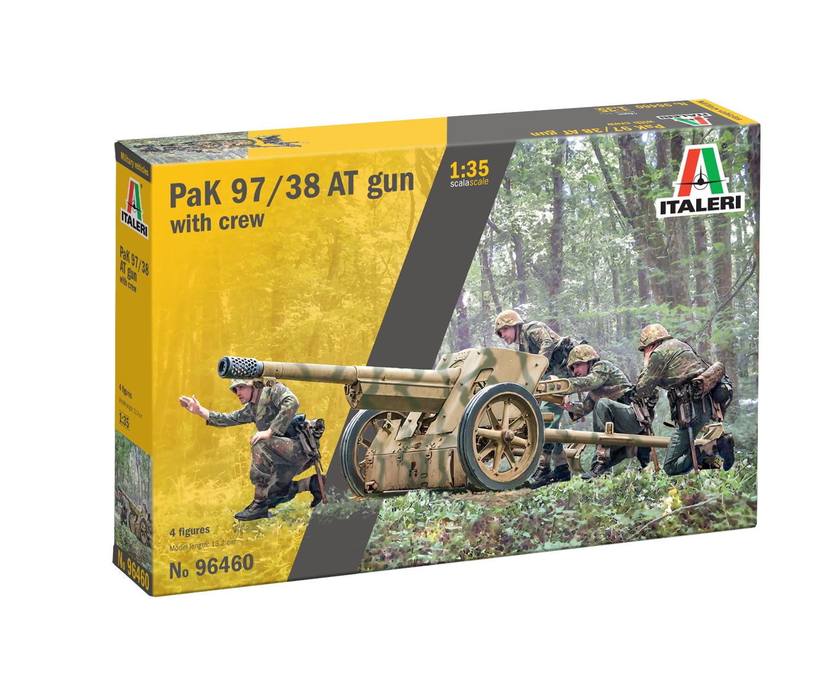 Amazon | イタレリ 1/35 WW.II ドイツ 7.5cm PaK97/38 対戦車砲