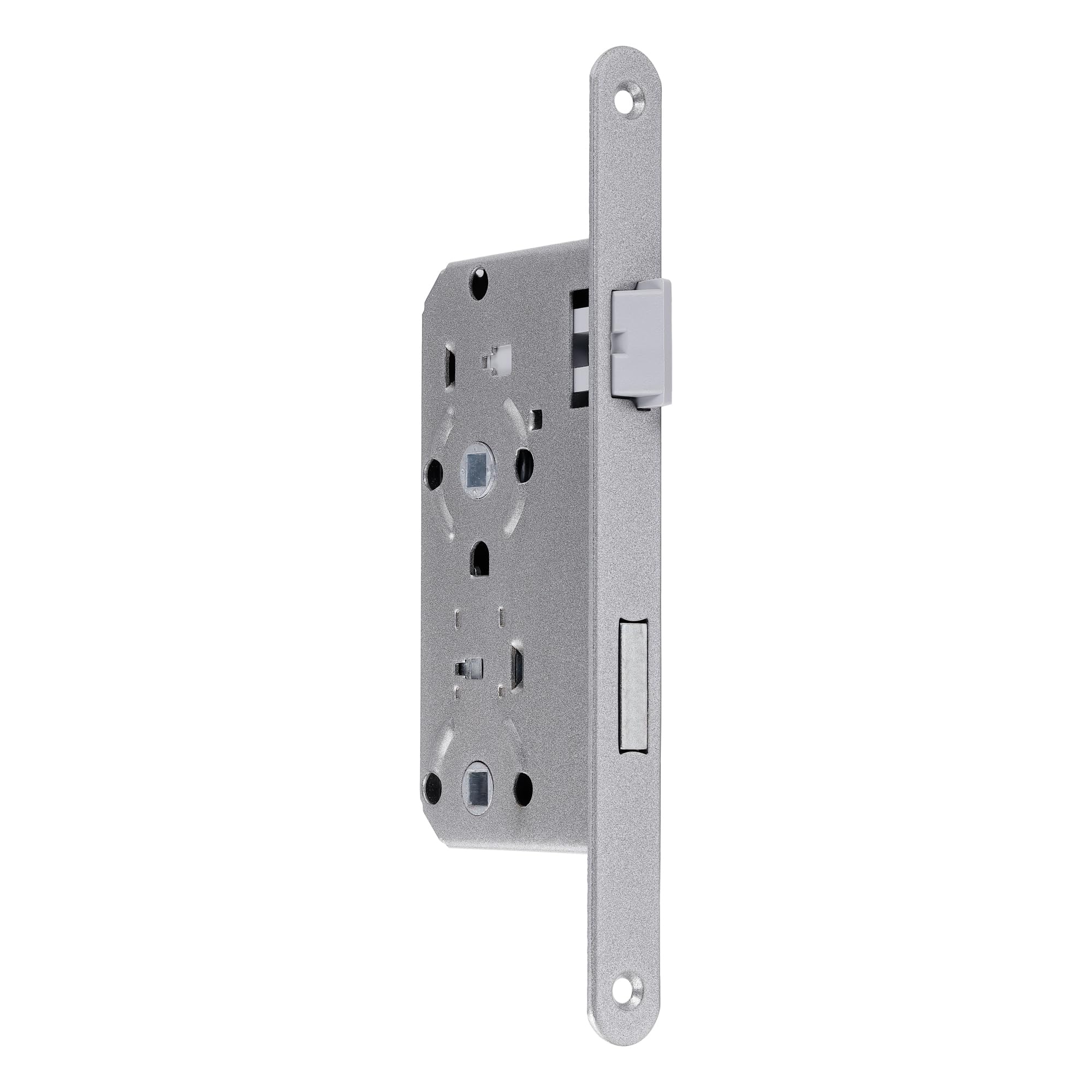 Mortice Lock for Room Doors Backset 55 mm 20 mm Silver (DIN-Length, WC)