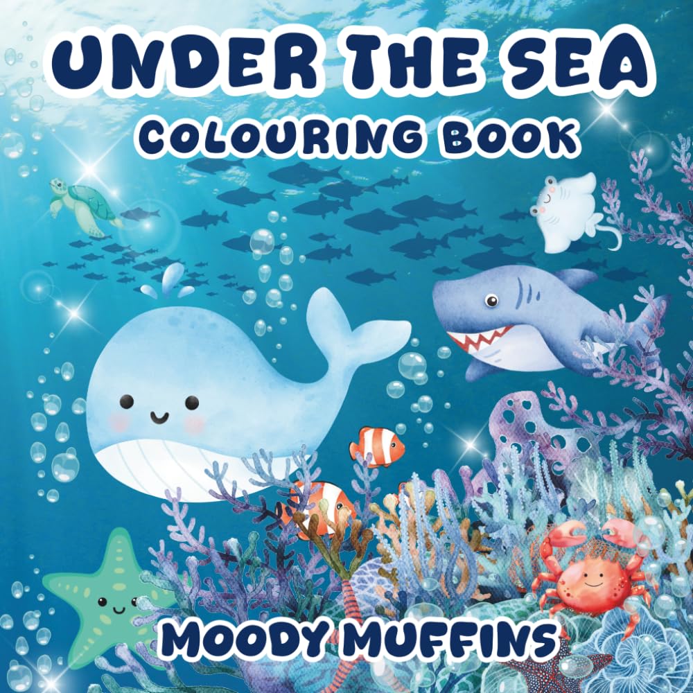 Under The Sea Colouring Book: Moody Muffins