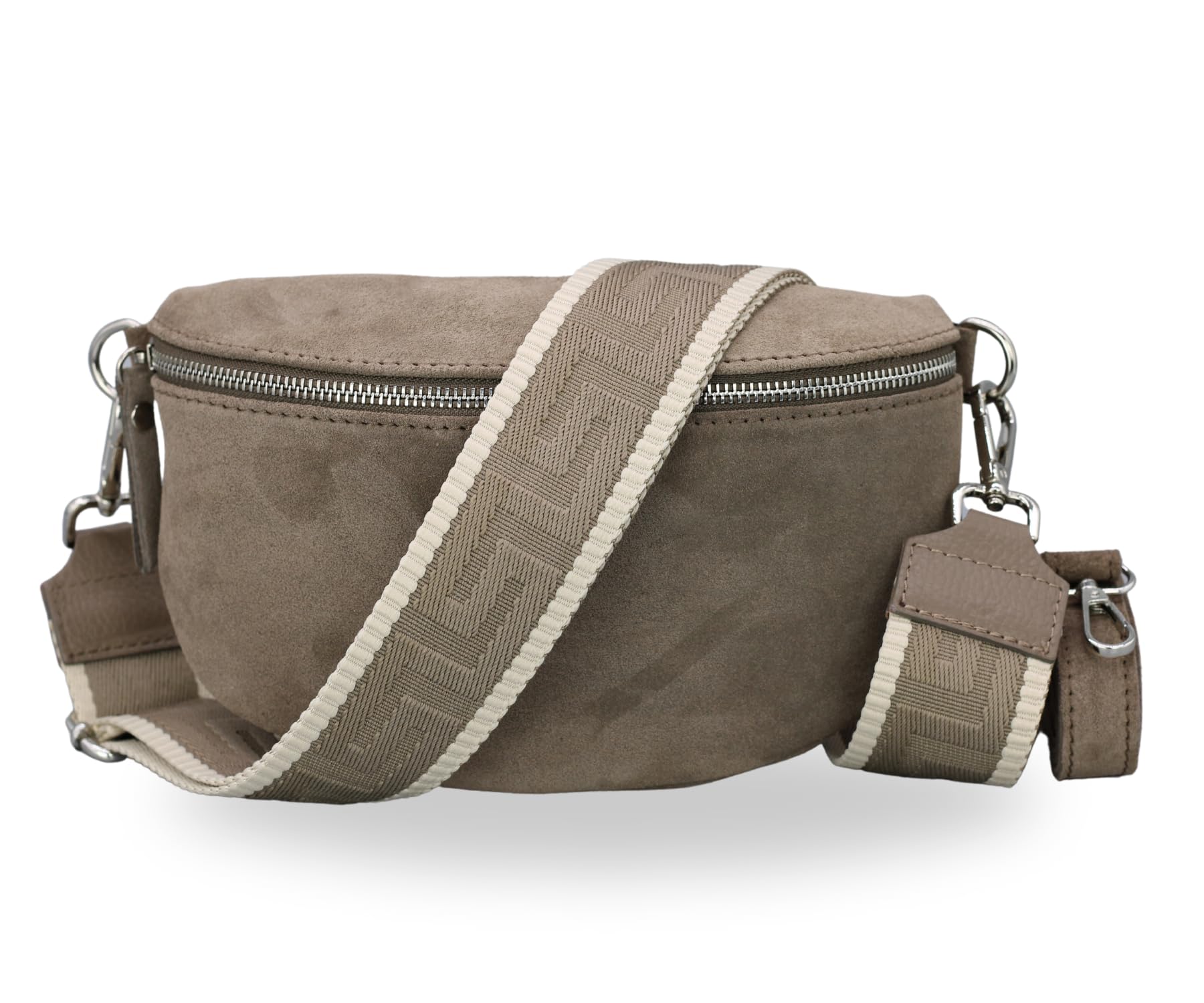 Brise Art SAHEL Suede Bauchtasche Wildleder Handgefertigt Crossbody Bag