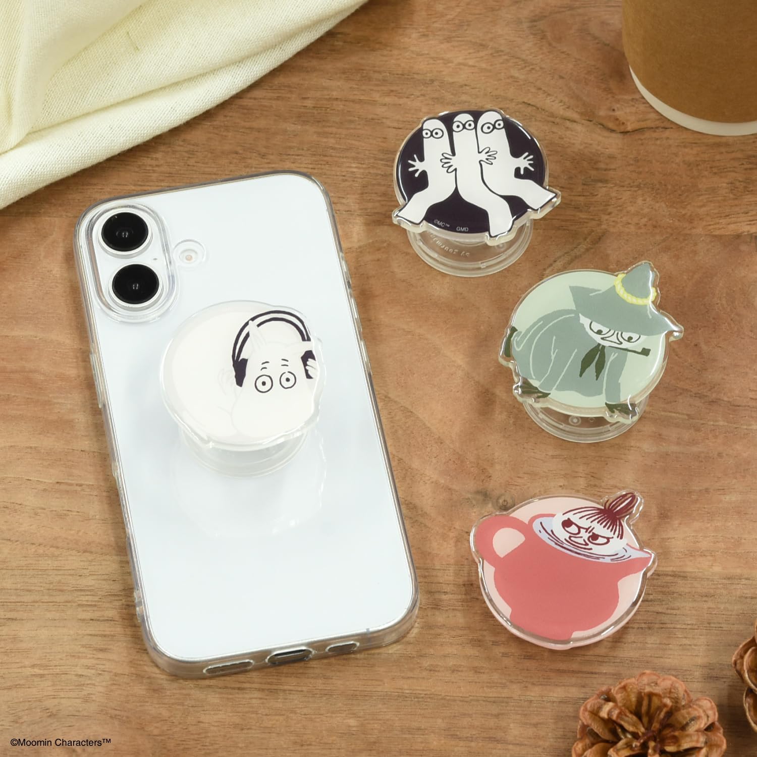 Gourmandies Moomin MMN-182B Die Cut Clear POCOPOCO Little My