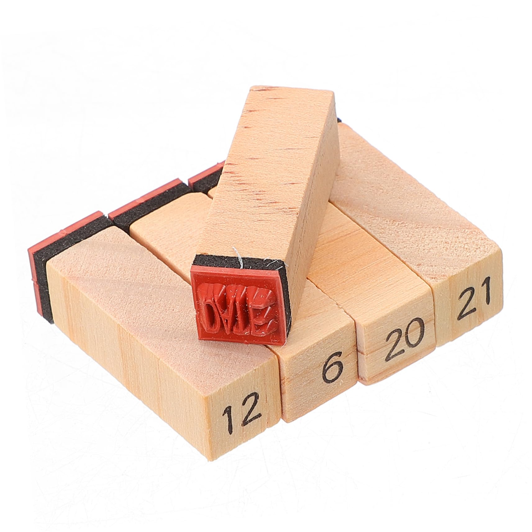 4sätze Holzstempel Für Wochen Und Monatsstempel Teiliges Mit Dekorativen Stempeln Zur Kreativen Gestaltung Von Tagebüchern Und Scrapbooking Für Kreative Projekte