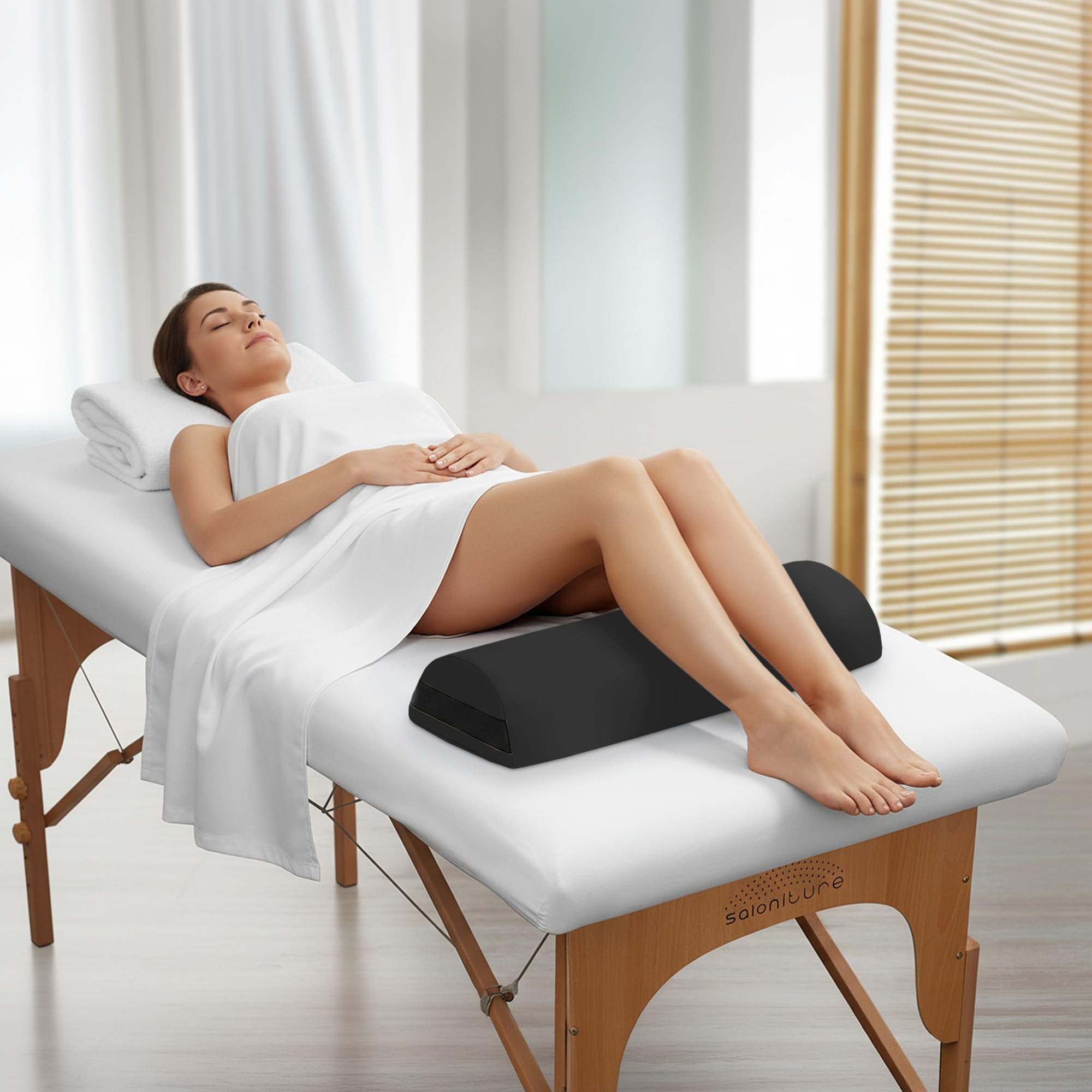 Saloniture Jumbo Massage Bolster - Knee Support -3