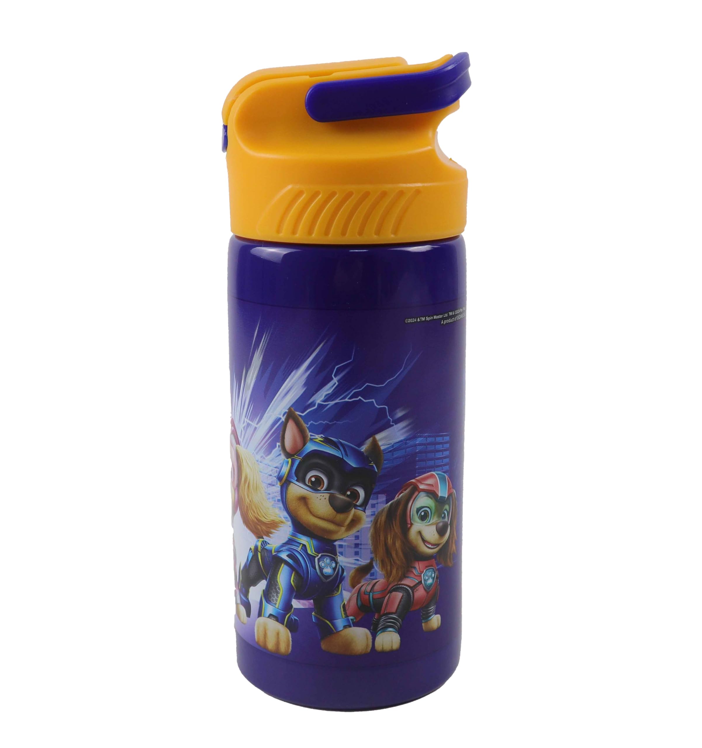 Om Supplies P Characters Reusable Aluminium Sipper Water Bottle Drink Bottle With Built-In Handle For Easy Carry School Lunch Kids Childrens 500Ml (P)