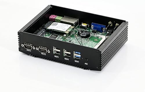 Miniatura 3 de KINGDEL Mini PC Intel Pentium N3520Celeron N2920 4 núcleos 4 GB DDR3 RAM 64 GB SSD Windows 11 Pro sin ventilador industria empresarial computadora