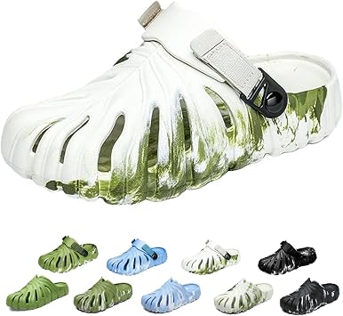 Monstera Slippers, Monstera Leaf Slides, Monstera EVA Thick Sole Pillow Slippers, Non Slip Quick Drying Breathable Beach Monstera Slides for Women Men