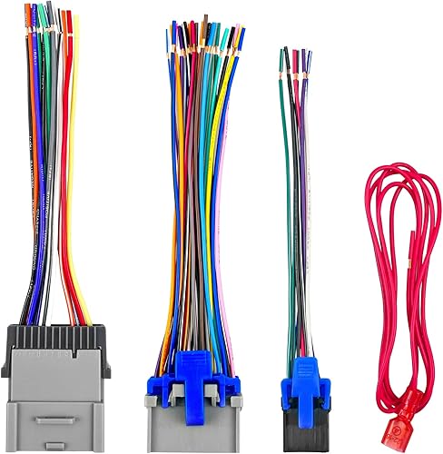 Arnés de cableado de radio macho y hembra adaptador para GM Chevy Silverado GMC Buick 2003 2004 2005 2006 2007 Kit de enchufe de cable de cable